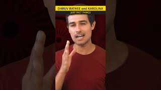 Karolina Goswami Attacked Dhruv Rathee Fans Accused 😳 KarolinaGoswami DhruvRathee [upl. by Batty31]