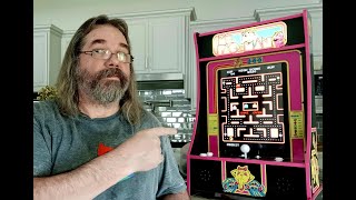 All Games amp Gameplay on the 40th Anniversary Ms PacMan Arcade1up PartyCade from QVC [upl. by Audra]