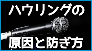 カラオケで「キーン」と鳴るのはマイクの持ち方が原因？ハウリングを防ぐ方法！ [upl. by Ahsinra]