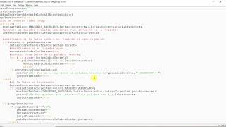 20 Python AHORCADO video juego parte 8 [upl. by Notlem]