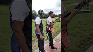 ISSF SKEET SHOOTING WORLDCUP  SHOTGUN SHOOTING GAME sports clayshooting trending ytshorts [upl. by Shafer]