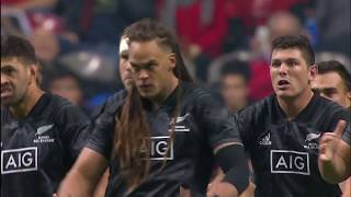 Maori All Blacks Haka at soldout BC Place in Vancouver [upl. by Tayib]