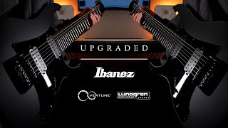 drop tuning riffs on modded Ibanez RGIXL7 evertune lundgren M7 [upl. by Cantu]