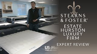 Stearns amp Foster Estate Hurston Luxury Firm Mattress Expert Review [upl. by Janenna561]