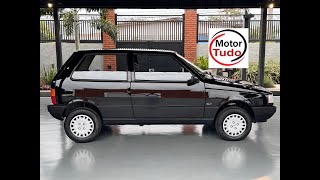 Fiat Uno Mille ELX 1994 Preto Etna carros antigos a venda [upl. by Ferdinana]