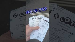 3 tickets de Loto à 6 boules fdj loto tirage jeu gains gain [upl. by Nwahsiek470]