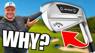 Brutally HONEST Review Of The NEW CALLAWAY APEX Pro Irons… [upl. by Peirsen]