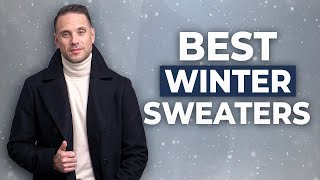 5 Winter Sweaters Every Man Needs  Winter Sweater Outfits for Men [upl. by Andrew]