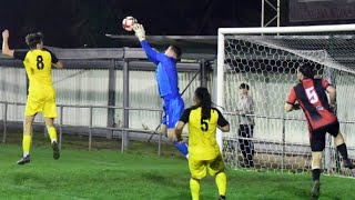 Miles Bartram vs Verwood  Sam White vs Follands ‘A’  Romsey Town goalkeepers [upl. by Lars]