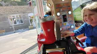 train carousel kiddie ride  mumbles pier amusement arcade [upl. by Schaaff]