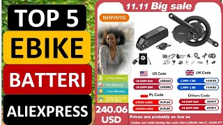 Top 5 Best Ebike Batteri in 2024 on Aliexpress [upl. by Maryjane]