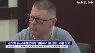 Medical examiner recants testimony after Nashville father convicted in babys death in 2004 [upl. by Daenis]