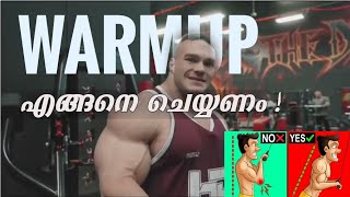 99 people are doing this wrong in gym  how to do warmup correctly  fitmallu [upl. by Aicilram]