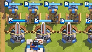 playing clash of clans in clash royale [upl. by Ahsinyd321]