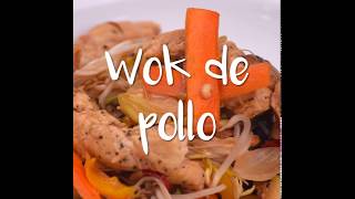 ¿Cómo preparar un wok de pollo [upl. by Prestige]