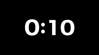 10 Seconds  Timer Countdown With Sound Effects 4K 🔥  No Copyright [upl. by Hasile]