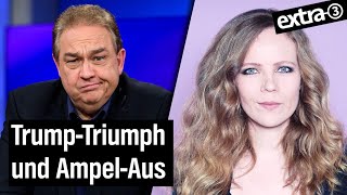 TrumpTriumph und AmpelAus mit Oliver Kalkofe  Bosettis Woche 82  extra 3  NDR [upl. by Noved]