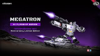 Robosen Flagship Megatron [upl. by Otrebtuc]