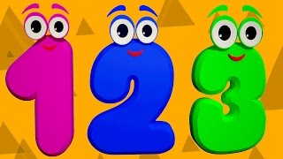 Number Song  Learn Numbers  Preschool Videos [upl. by Kassia170]