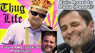 Dr Anand Ranganathan predicting future PMs 202439 amp Savagely roasting Rahul Gandhi Sigma Rule [upl. by Yor]