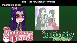 the apothecary diaries react to maomao x jinishi  infinity reactions [upl. by Horten]