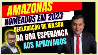 Concursos Amazonas Governador declara que quer chamar todos em 2023 e fazer novo concurso [upl. by Helve]