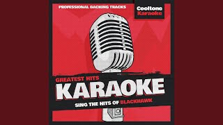 Down in Flames Originally Performed by BlackHawk Karaoke Version [upl. by Kipper462]