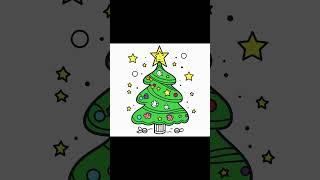 Kleurplaat kerstboom  Kleurplaat kerst  Christmas coloring pages  Kleurplaat  Kleurplaten Kind [upl. by Aiciruam]