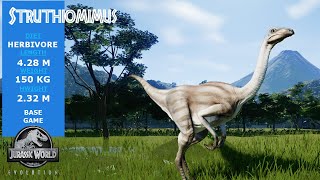 Struthiomimus  Jurassic World Evolution [upl. by Cowen]