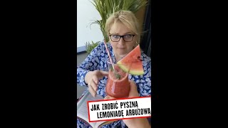 JAK ZROBIĆ PYSZNA LEMONIADĘ 🍉 ARBUZOWĄ [upl. by Asilef]