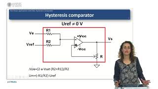 Non linear application of the OA Hysteresis Comparator   UPV [upl. by Zavras738]