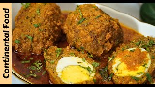 Nargisi Kofta Recipe  How to Make Delicious Stuffed Meatballs [upl. by Ecerahs]