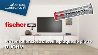 Une seule cheville pour tous les matériaux en plaque la cheville DUOHM de Fischer [upl. by Courtney867]