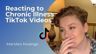 Reaction to Chronic Illness TikTok Videos [upl. by Jehu]