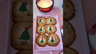 asmr Christmas cookies 🎀🩷🍪 christmas aesthetic asmr satisfying cookies [upl. by Silrak]