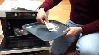 Samsung Oven Zipel HQ Z364EWD First look and First cook D [upl. by Naujuj160]