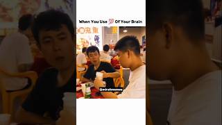 Always Use Your Brain 😂🙌 shorts trending funny memes viralvideo [upl. by Atinra511]