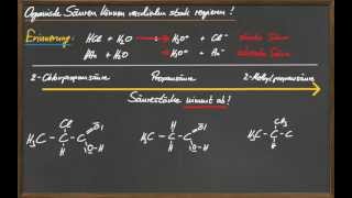 10 Unterschiedliche Stärke der Carbonsäuren  IEffekt [upl. by Yracaz]