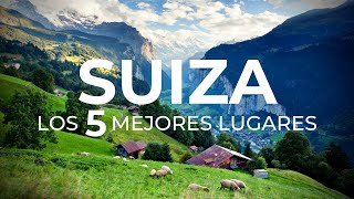 Los 5 mejores lugares de Suiza  Paisajes hermosos  4K Ultra HD [upl. by Otrebmal84]