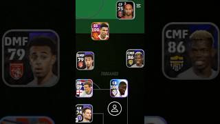 Long Range Goals squad 🔥  334 formation  efootball mobile shorts [upl. by Corbin266]