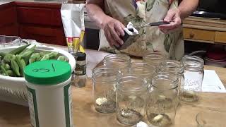 Making Pickled Okra [upl. by Laura]