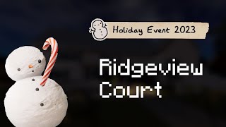 All Dancing Snowmen Location in Ridgeview Court  Phasmophobia Christmas 2023 Event [upl. by Viridissa]