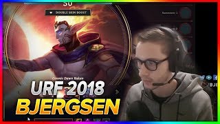 702 Bjergsen URF 2018  Rakan vs Veigar  Mid  Season 8 Patch 813 [upl. by Ecineg276]