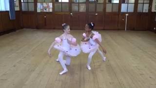 Ballet Duet  Examination Preview  Janet Lomas School of Dancing [upl. by Panaggio]