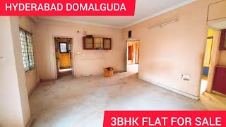 HYDERABAD DOMALGUDA 3BHK FLAT FOR SALE [upl. by Wylde525]