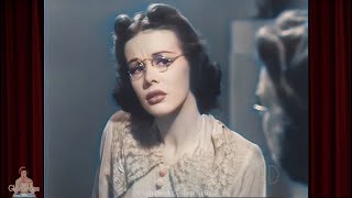 Pretty in Glasses 1940s Tutorial in Amazing 4K Color [upl. by Strang415]