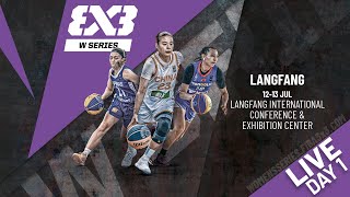 RE LIVE  FIBA 3x3 Womens Series Langfang Stop 2024  Day 1 [upl. by Sitof392]