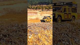 Camel Trophy Defender D110 crawler offroad rccars [upl. by Yleve]