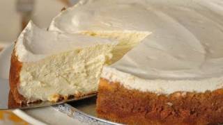 New York Cheesecake Classic Version  Joyofbakingcom [upl. by Adnac]