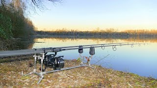 Karpfenangeln  VTB 58  Eine Session im Februar am neuen Baggersee [upl. by Tedric273]